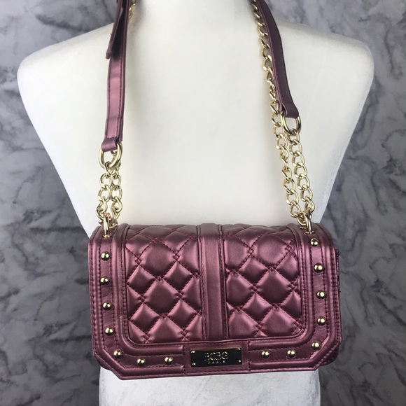 BCBG Paris Pink Quilted Purse - Picture 10 of 15